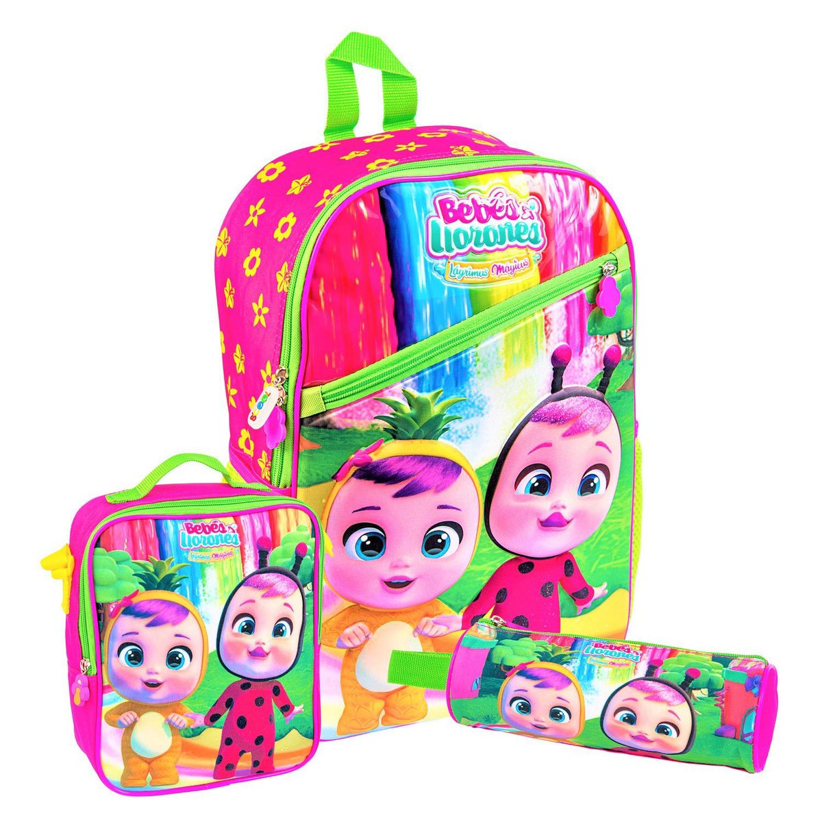 SCOOL - Set Bebé Llorones Mochila-Lonchera-Cartuchera