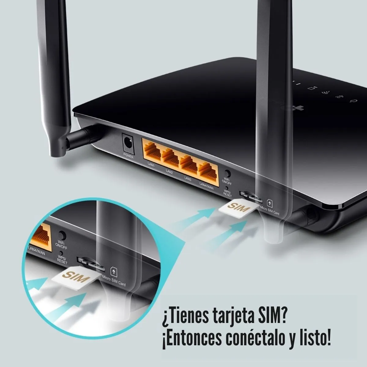TP LINK - TP-Link - Router TL-MR6400 APAC Wireless N 4G LTE 300Mbps