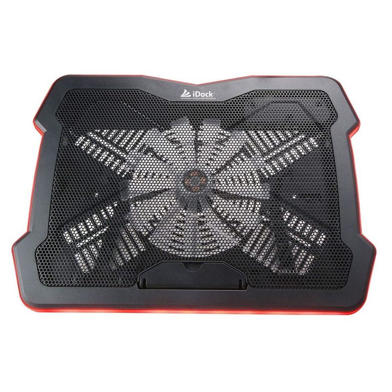 IDOCK - iDock - Cooler Turbine IDK-20 RGB con 5 Niveles Soporta hasta 17 Pulg