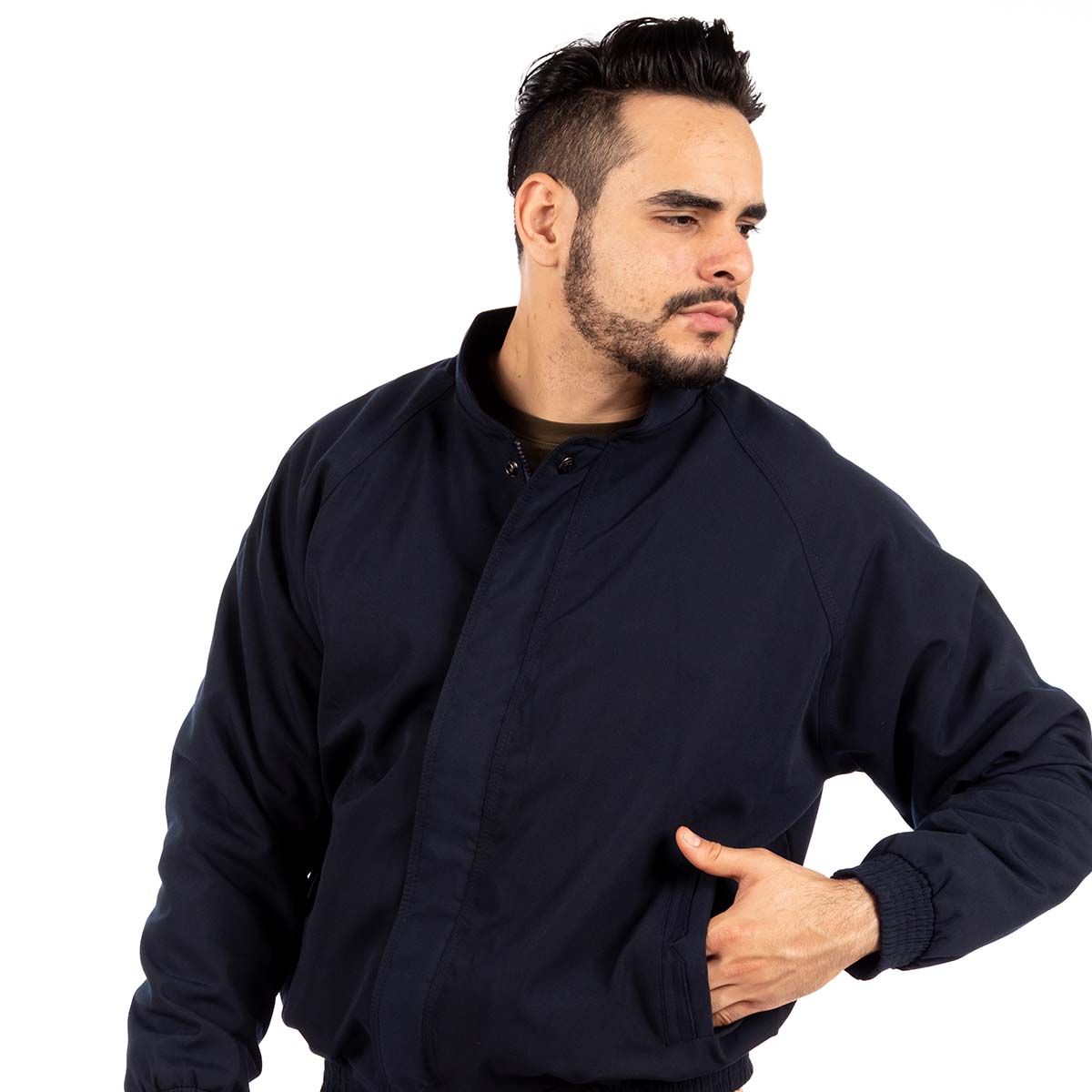 KAEROSHY - Casaca Legant Hombre Cuello Chino - Azul