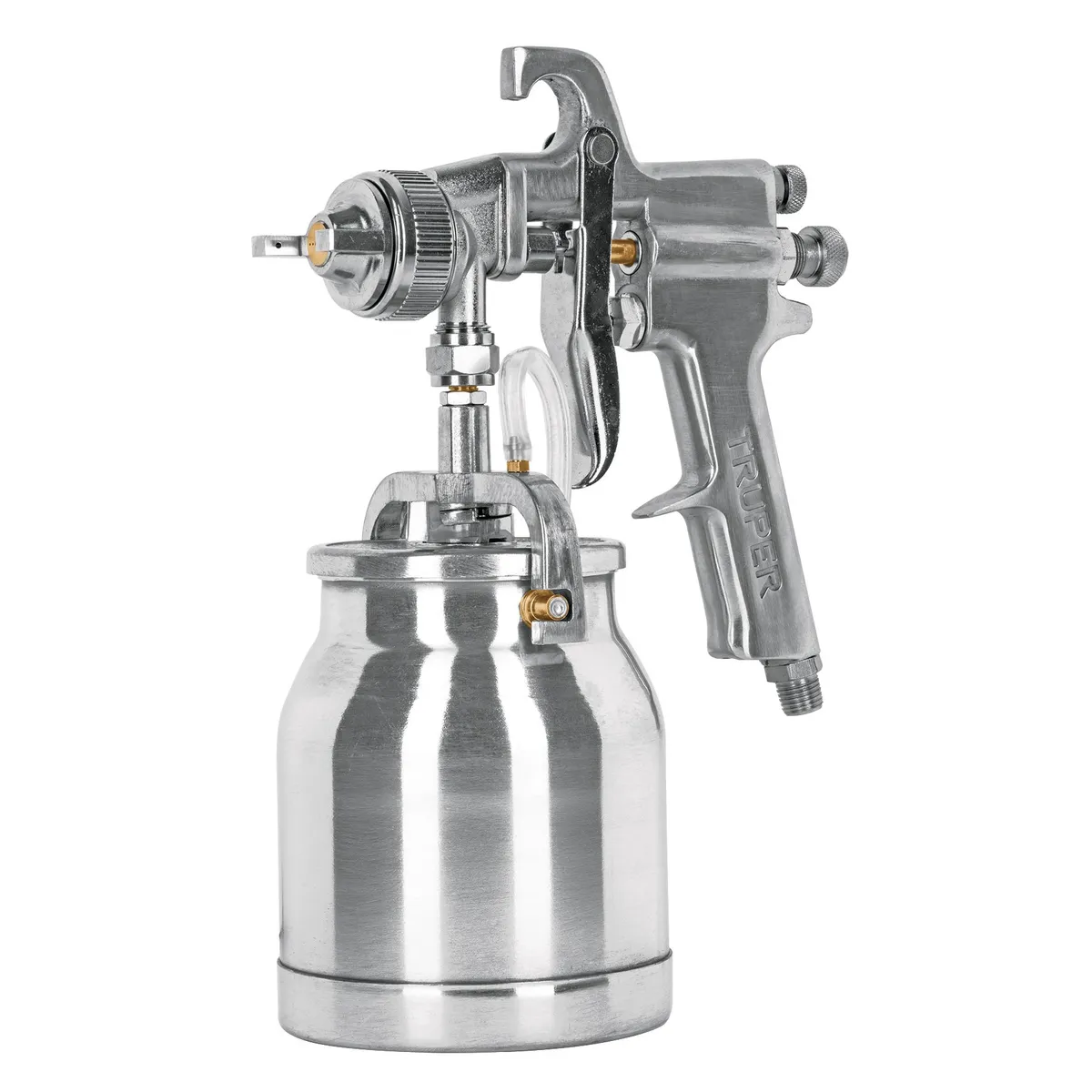 Truper - Pistola Para pintar de Succion de Alta Presion 1.8 mm Truper