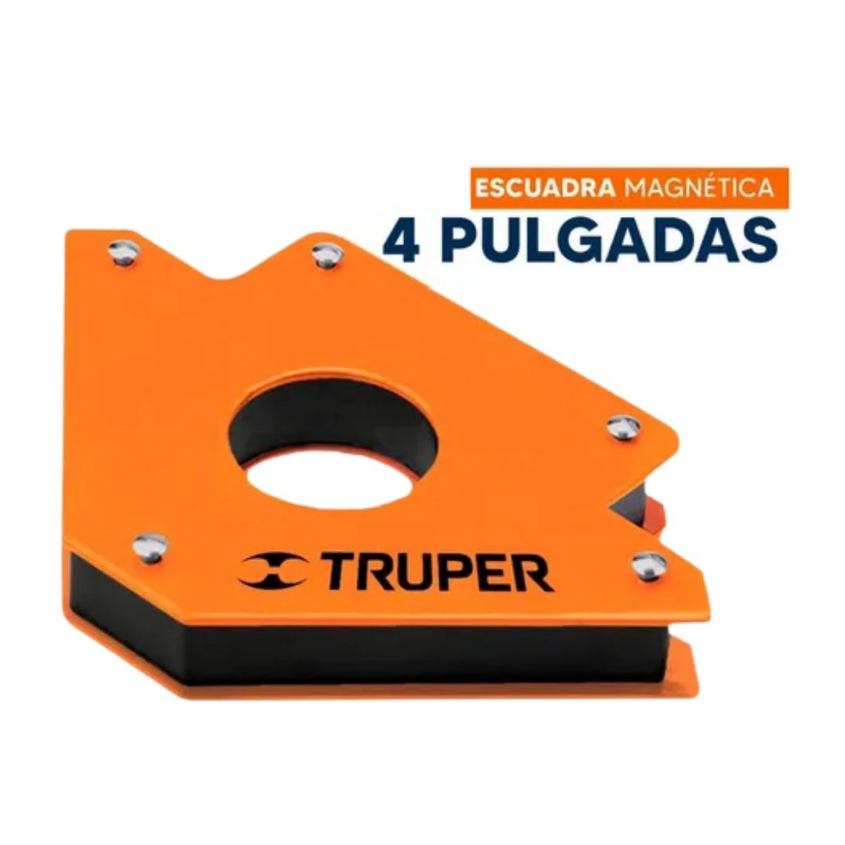 TRUPER - Escuadra Magnética Para Soldar 4 Pulgadas 22Kg Truper ESM-4