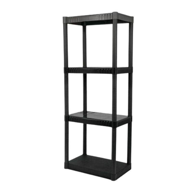 PRETUL - Estante Plástico De 4 Niveles 123cm Pretul Est-4p