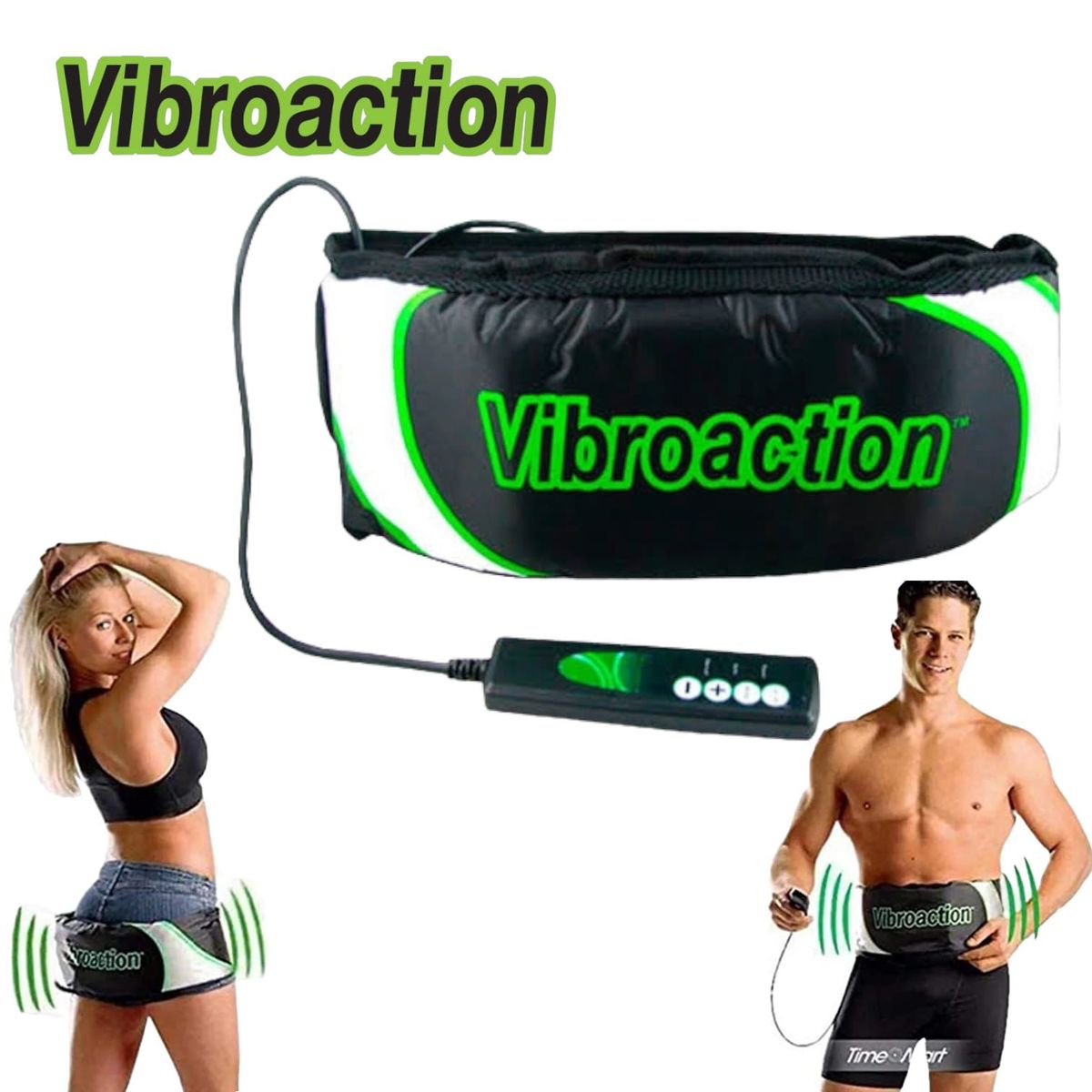 OEM - Vibroaction Cinturón Electromuscular Reduce Cintura Abdomen