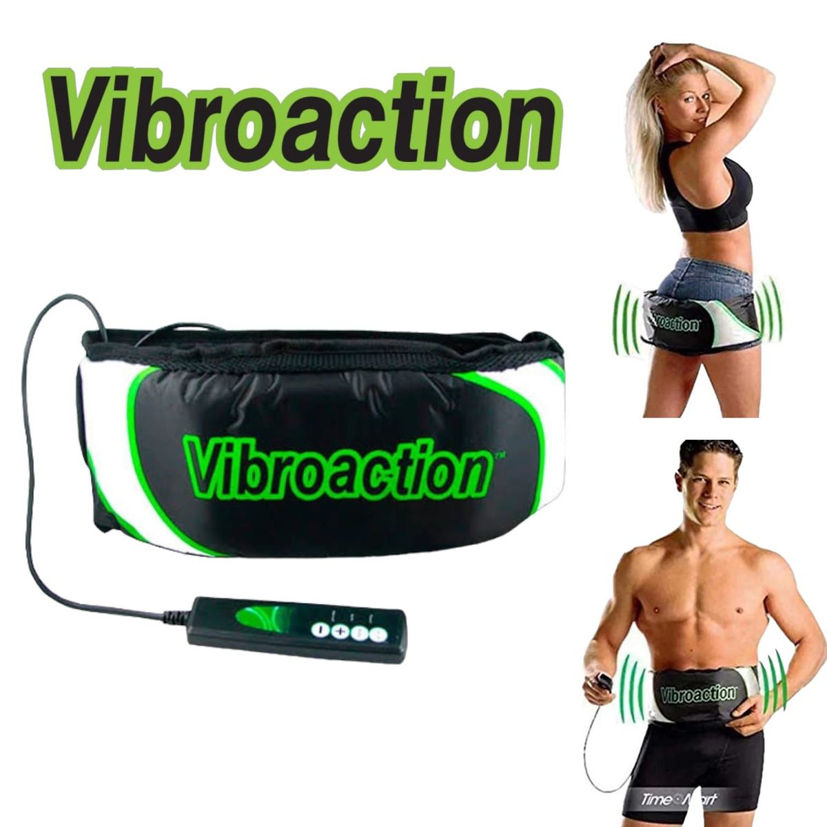 OEM - Cinturon Vibradora Electromoscular Vibroaction Reduce Tallas