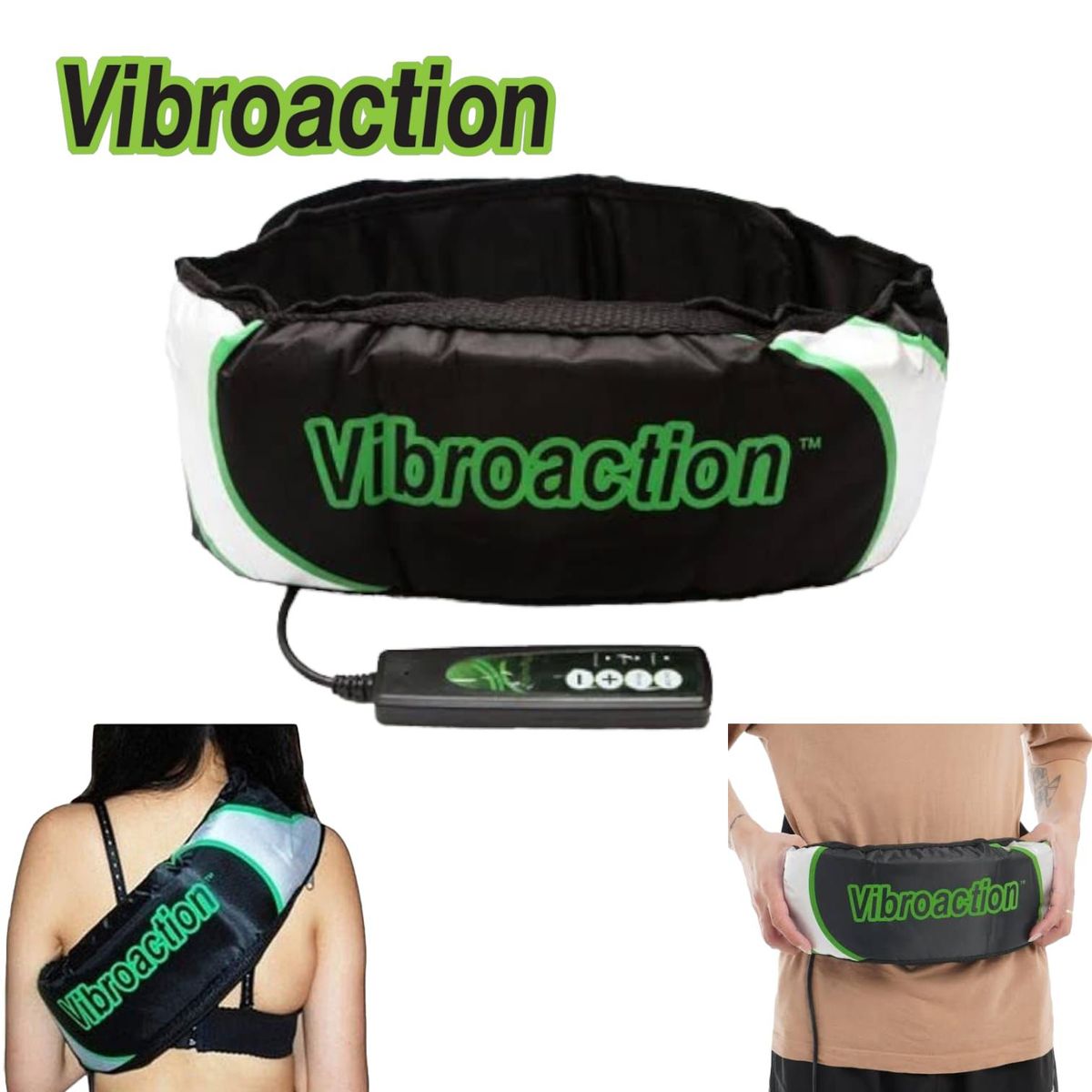 OEM - Cinturon Vibradora Electromoscular Vibroaction Reduce Tallas