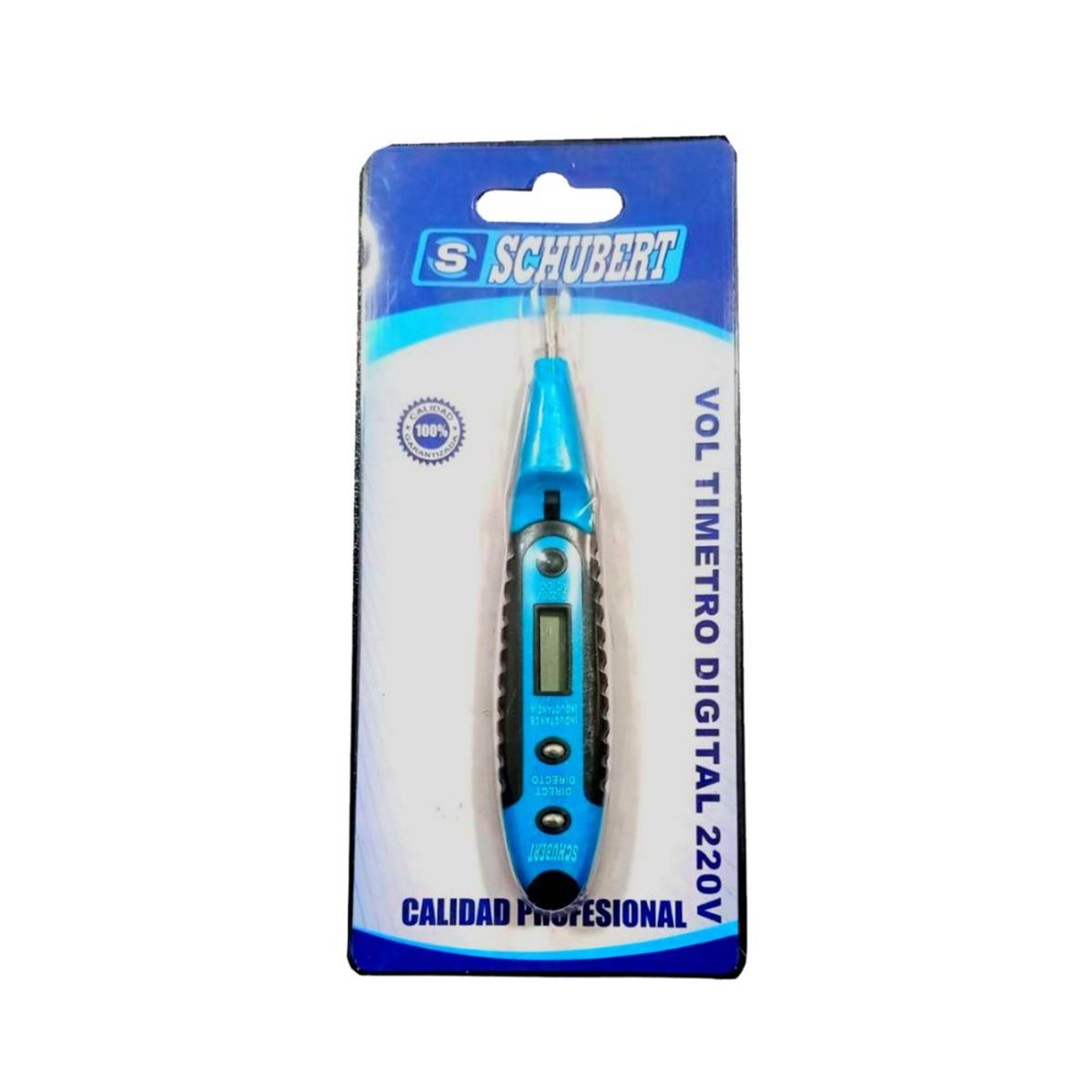 SCHUBERT - Voltímetro Digital 220v Schubert Punta Desarmador