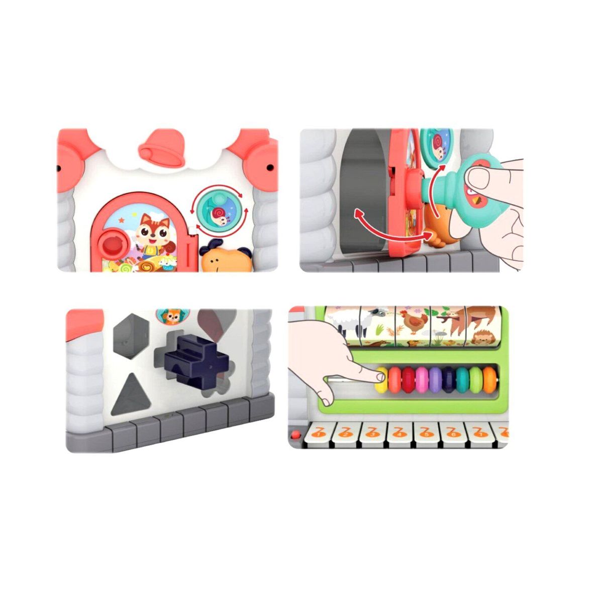 GENERICO - Juguete Multifunción Casa Didáctica Hola 739