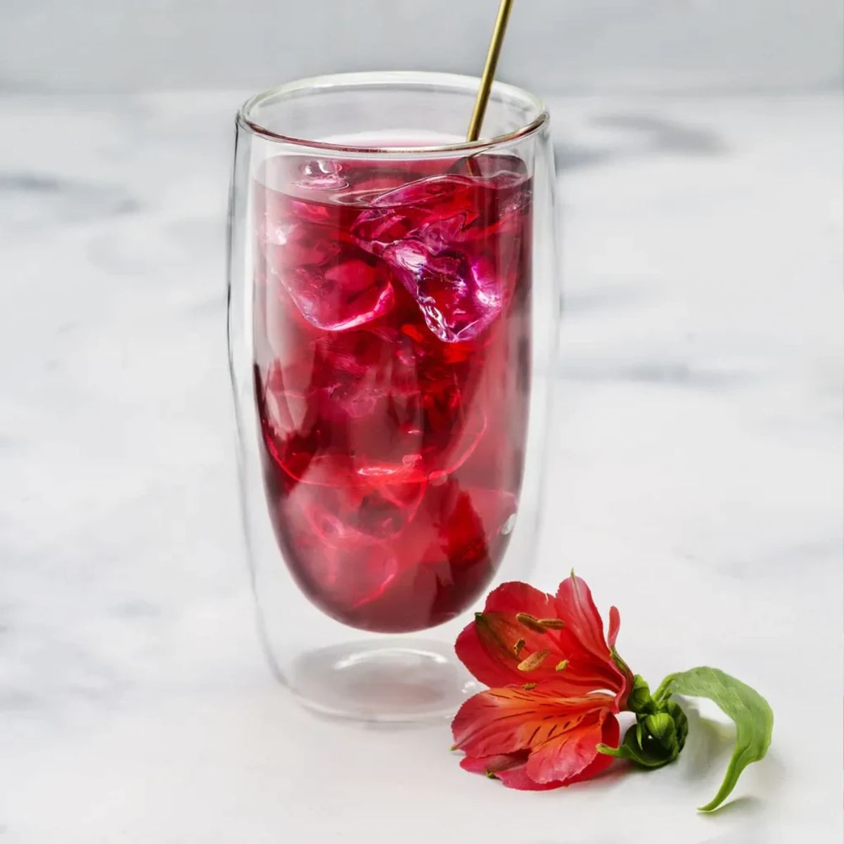 FISSMAN - Set 2 vasos vidrio doble pared Frappe 350ml