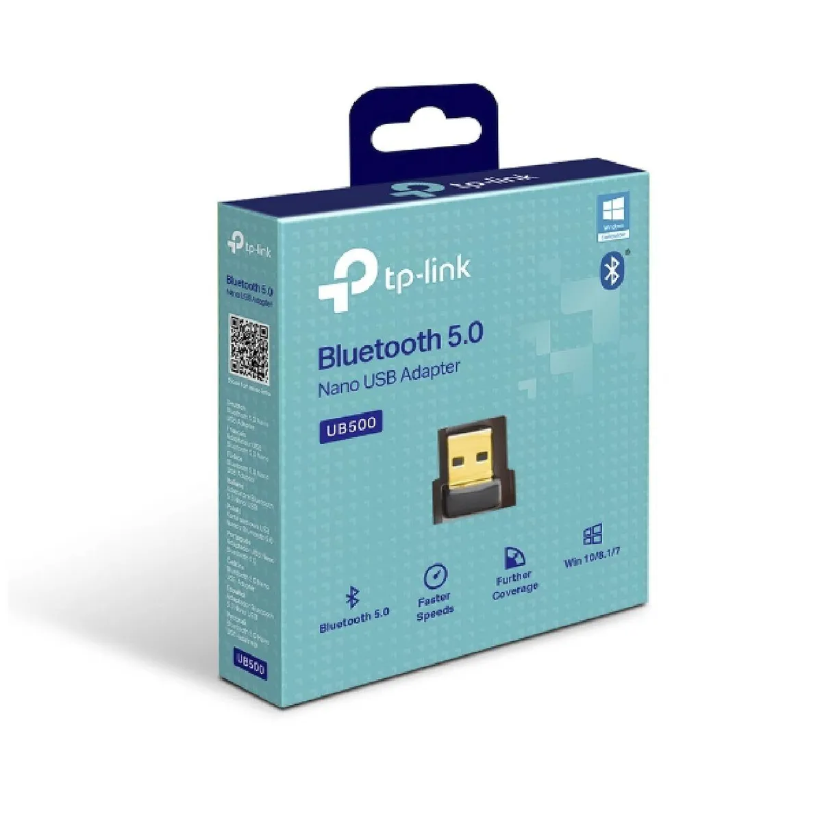 TP LINK - Adaptador Nano USB Bluetooth 5.0 UB500 TP-LINK