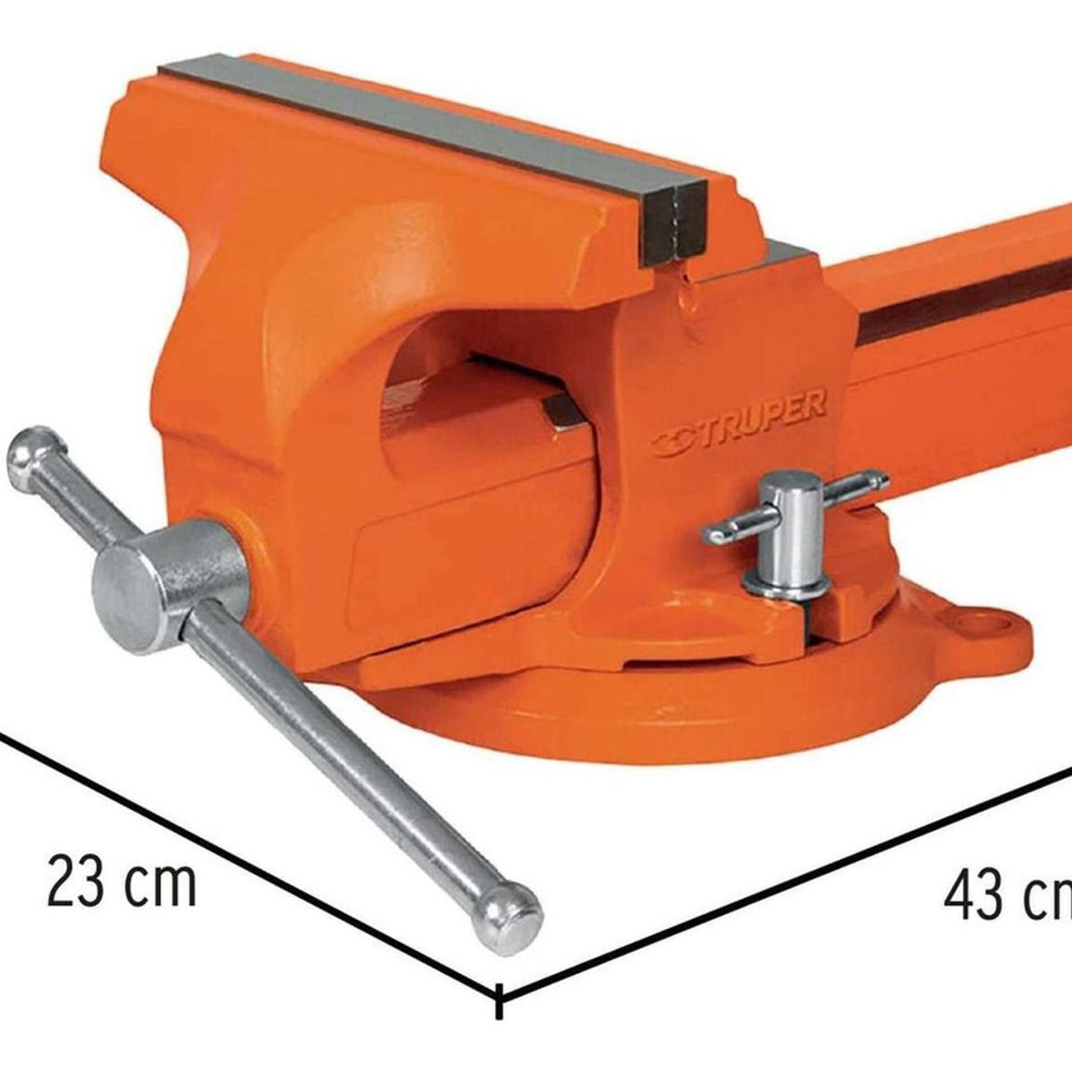 Truper - Tornillo de Banco Tipo Europeo 8 Truper
