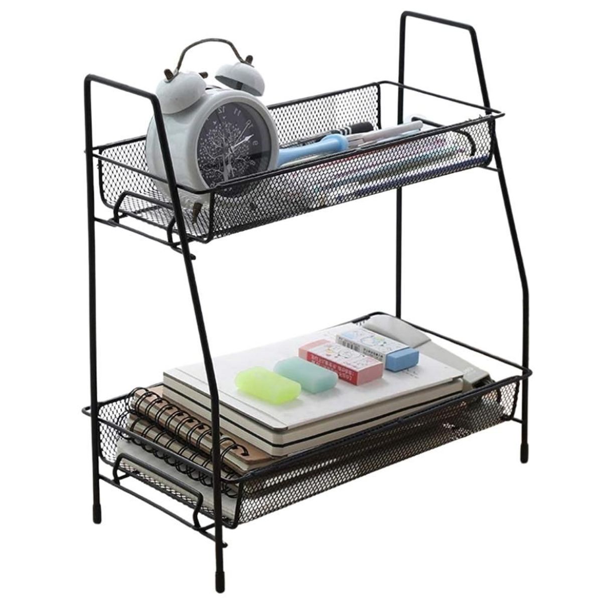 MINARI - Organizador de Escritorio y Oficina Cestas 2 Niveles N 107C