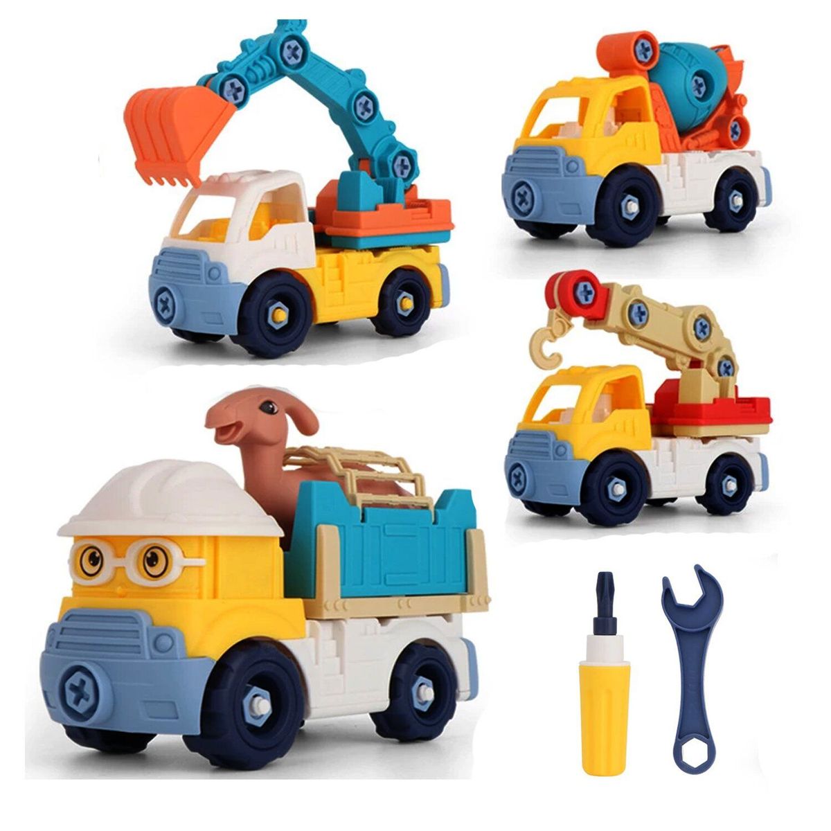 GENERICO - Juguete Desmontaje de Rompecabezas de Vehículos