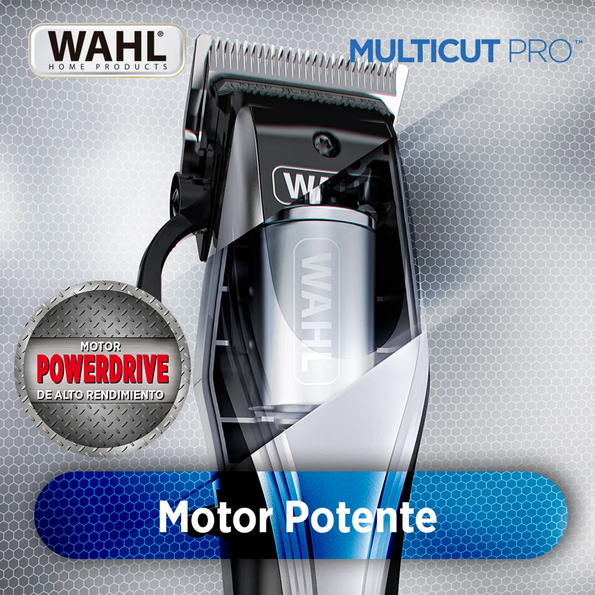 WAHL - Cortadora de cabello recargable Kit Multi-cut Pro Wahl 09657-008