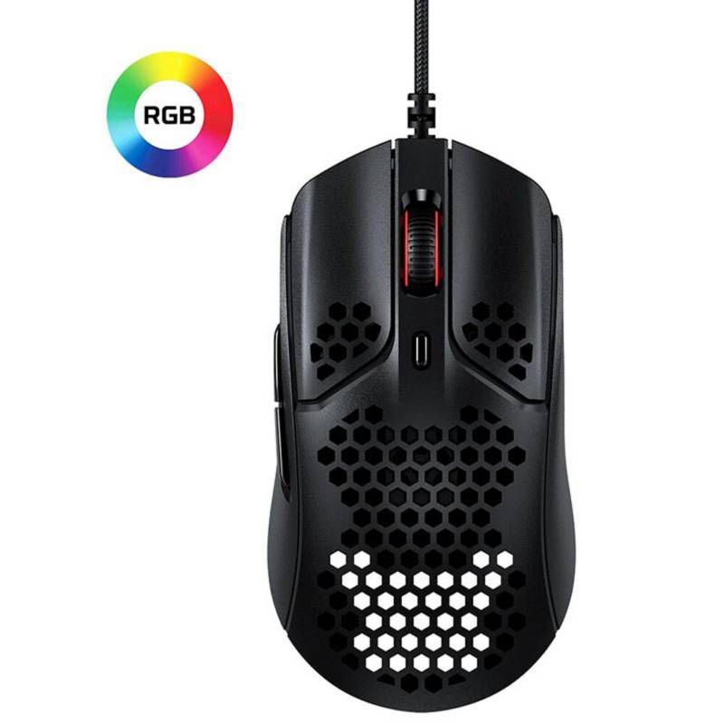 HYPERX - MOUSE HYPERX PULSEFIRE HASTE ULTRALIGERO HMSH1-A-BKG 4P5P9AA