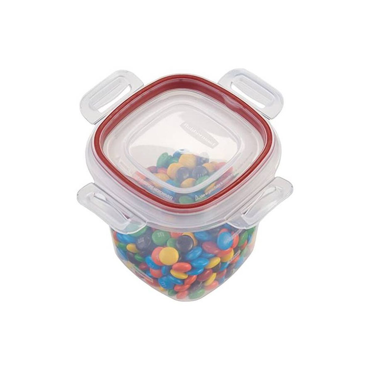 RUBBERMAID - Pack 2 Canister de Plástico de 3.7 y 5.25 tazas (875ml y 1.2L)