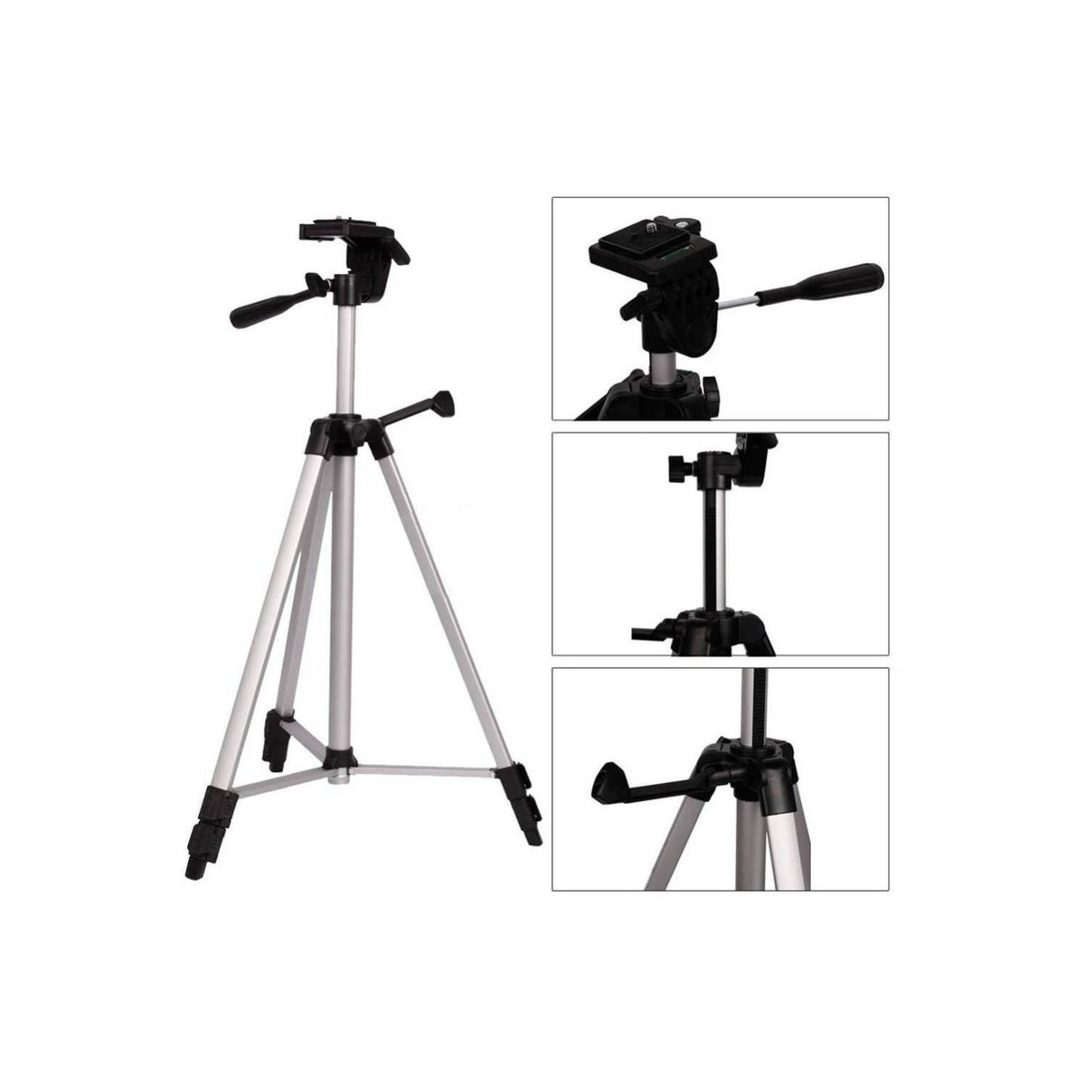 OEM - Tripode De Camara Go Pro Celular hasta 135cm Modelo TRIPOD 330A