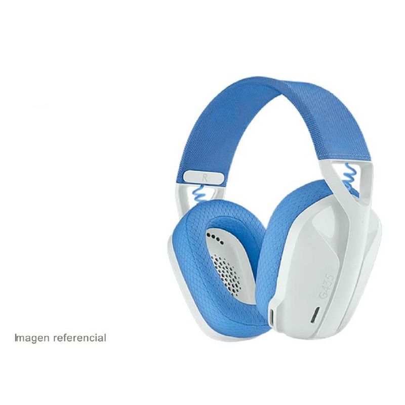 LOGITECH - Audifono Logitech G435 Lightspeed Bluetooth White Con Microfono