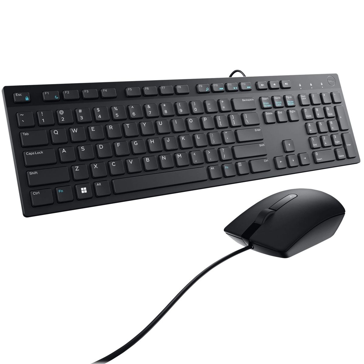 DELL - Dell Kit Teclado y Mouse KM300C Wired Español Color Gris - 580-AKKW