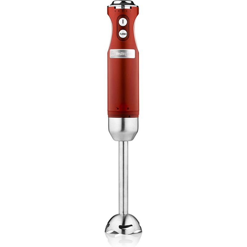 WESTINGHOUSE - Batidora de inmersión turbo Retro WH 600W rojo