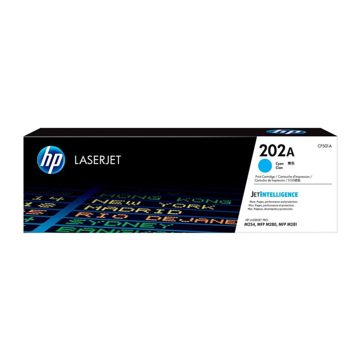 HP - Toner Hp Cf501a (202a) Cyan Lj Pro M254 1300 Pg