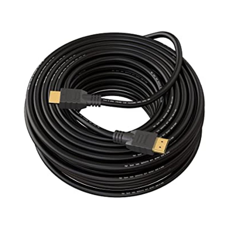 GENERICO - Cable HDMI 5 Metros Full HD 3D V1.4 PVC negro HDMI a HDMI