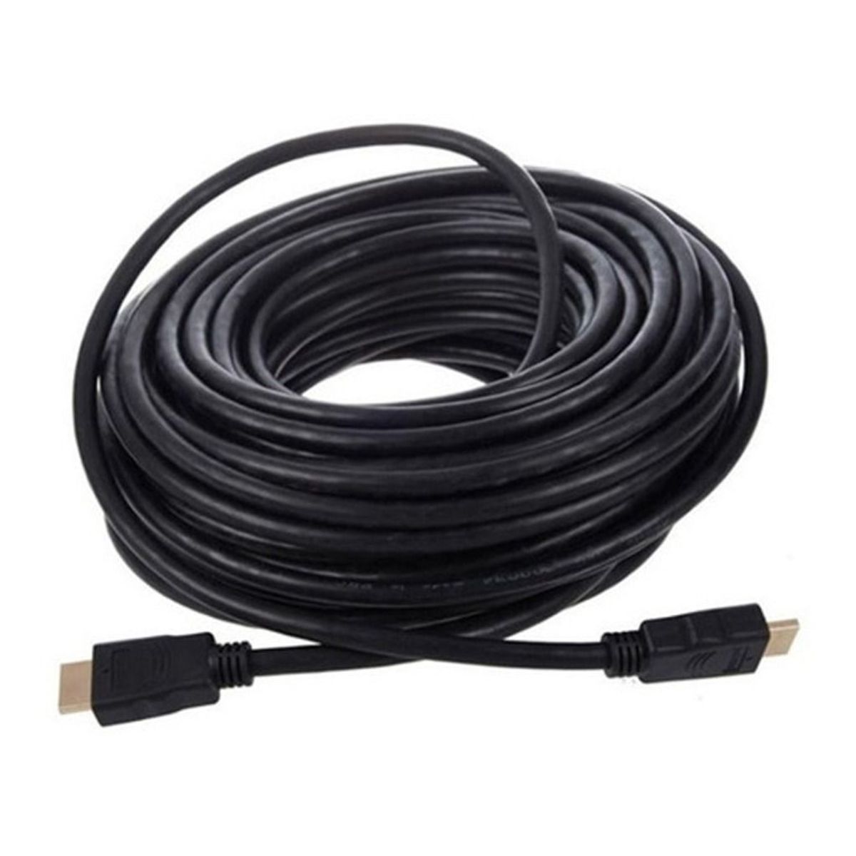 GENERICO - Cable HDMI 5 Metros Full HD 3D V1.4 PVC negro HDMI a HDMI