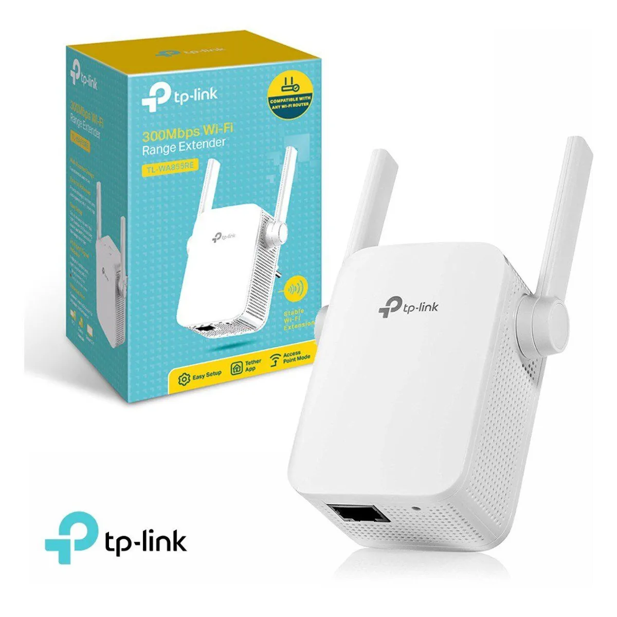 TP LINK - Extensor De Rango Wi-fi N300 Tp-link TL-WA855RE