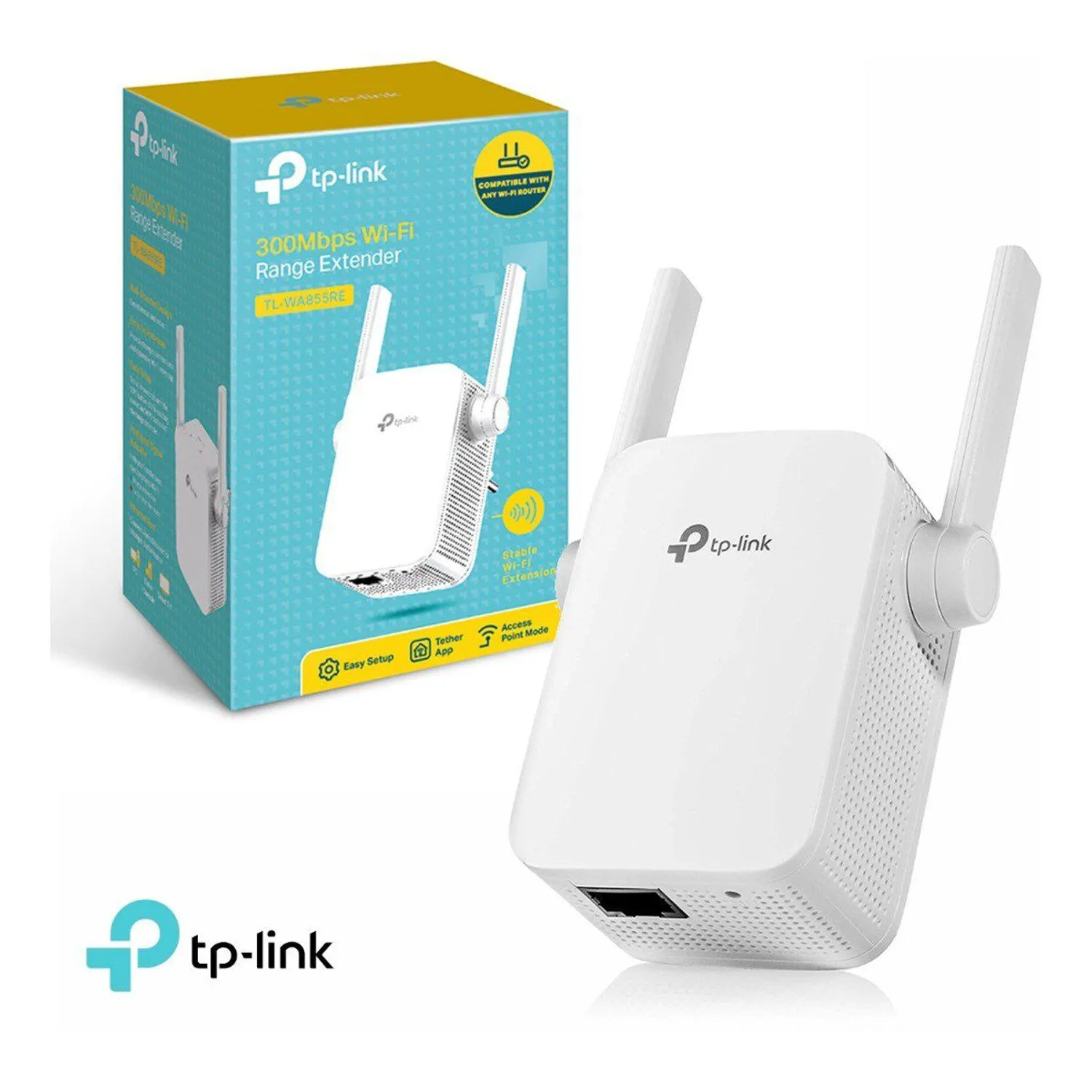 Extensor De Rango Wi-fi N300 Tp-link TL-WA855RE TP LINK