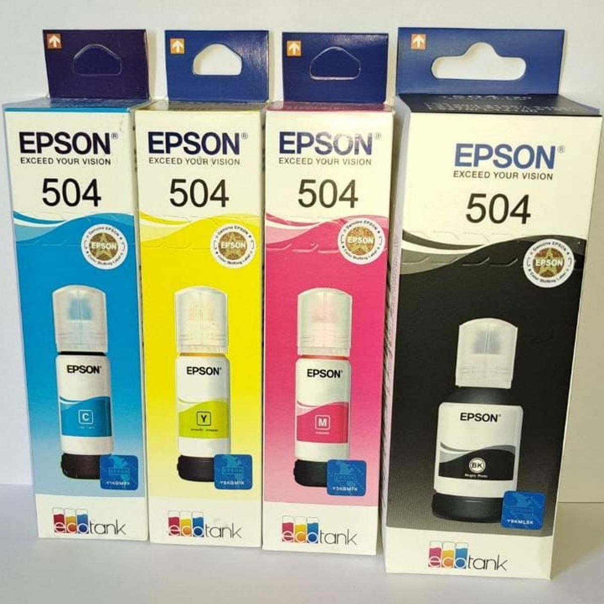 EPSON - Kit de Tinta Epson 4 Colores  T504 PARA L4150, L4160, L6171