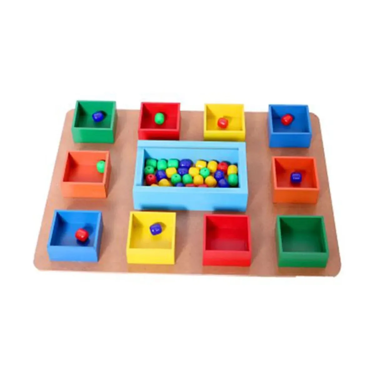 GENERICO - Juguete Educativo Matemático Caja Mackinder de 100 pcs