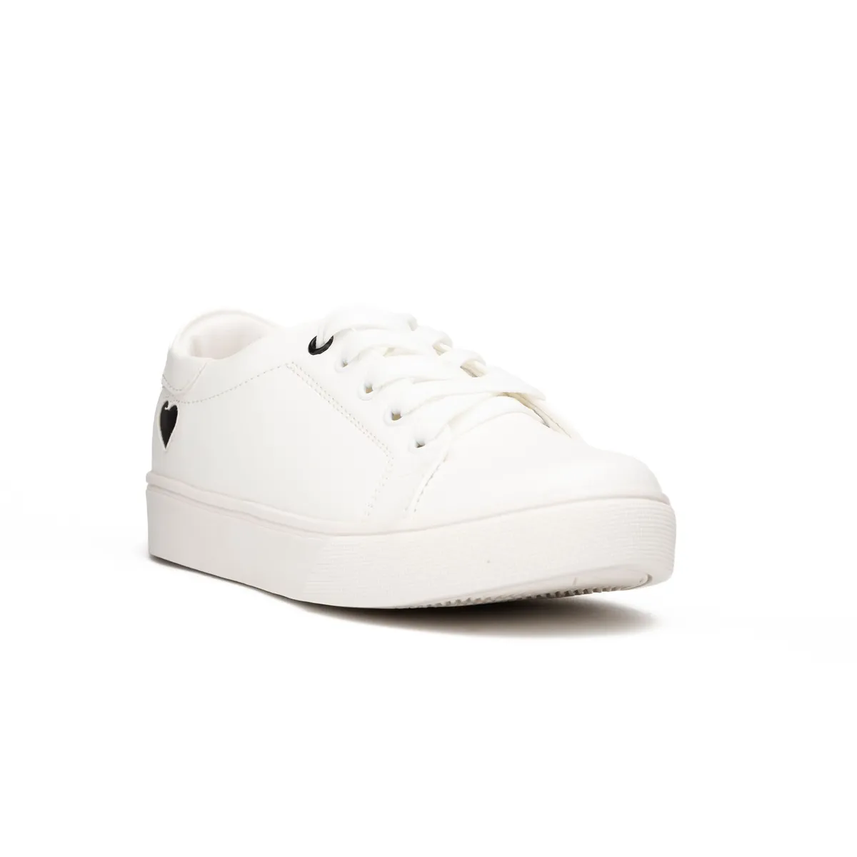 NEBULA - Zapatilla Arezzo - Blanco Con Negro_.