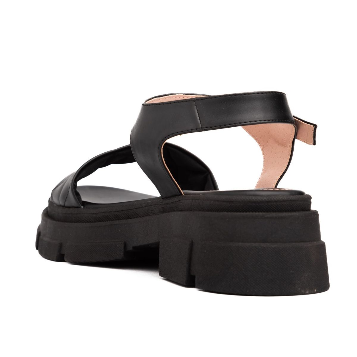 NEBULA - Sandalia Prada - Negro