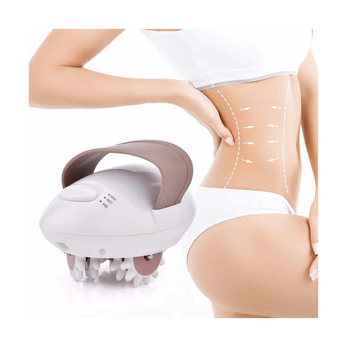 ITELSISTEM - Masajeador Electrico Anticelulitis Tonificador Body Slimmer