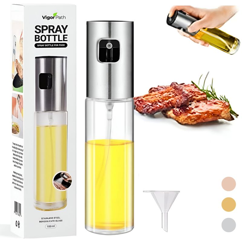 MINARI - Aceitero Spray Dispensador de Aceite Vinagre X1 Und - Color Aleatorio