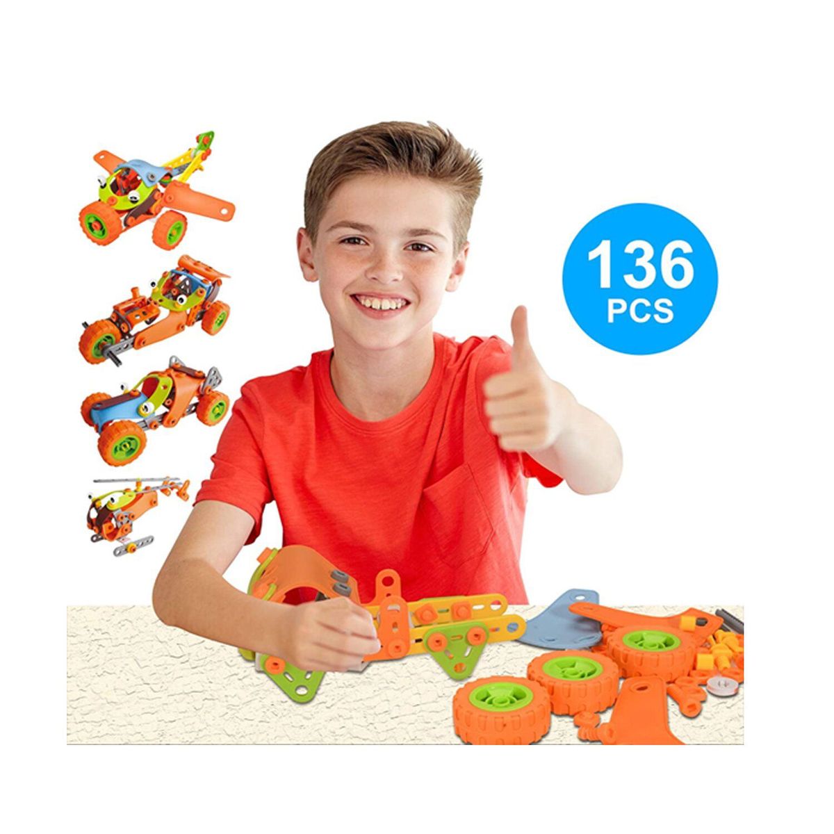 GENERICO - Juguete Didáctico Bloques de Construcción 5 en1