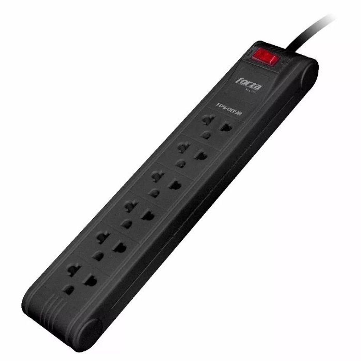 FORZA - Forza Supresor de Picos 6 Tomas 220V Regleta - FPS-005B