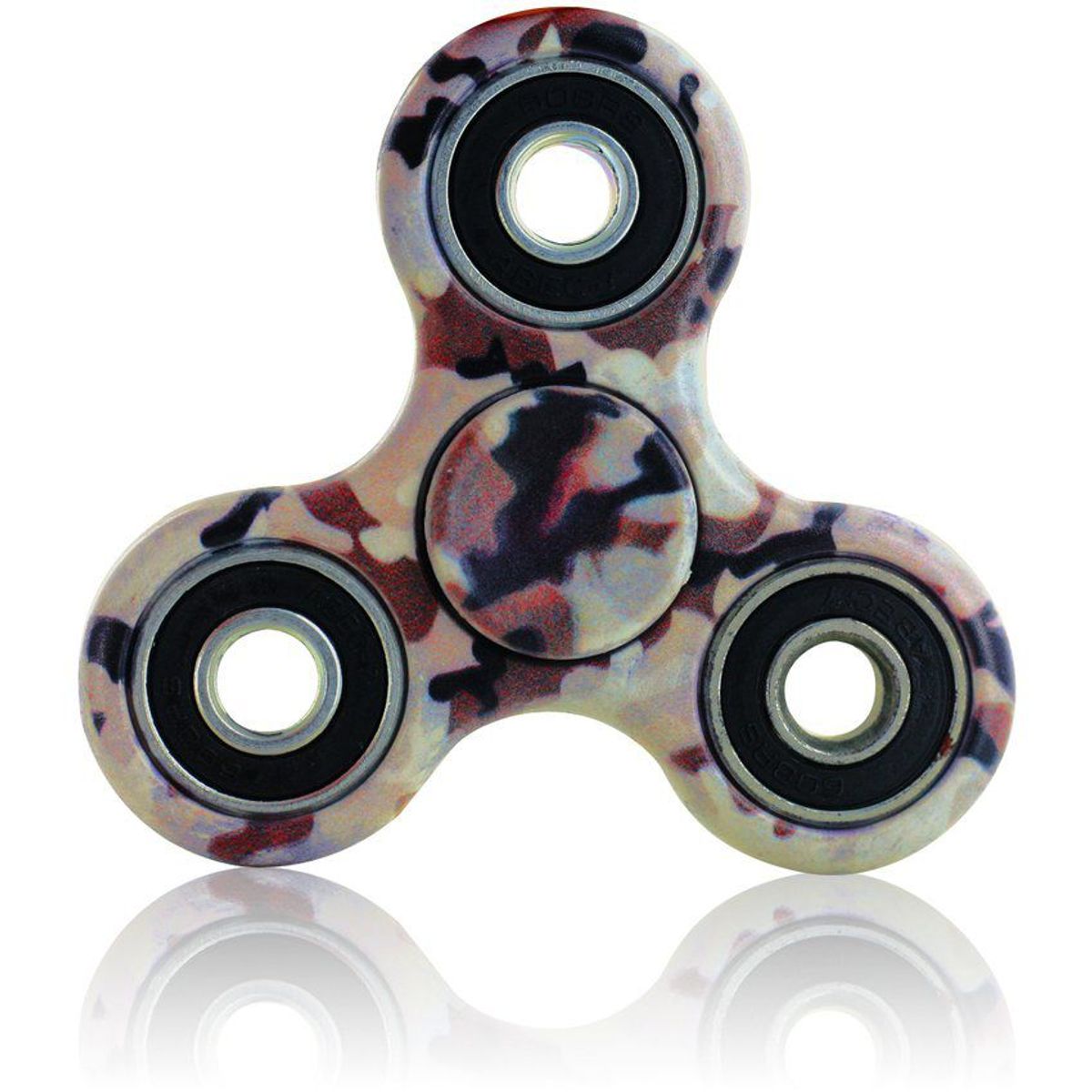 GENERICO - Spinner  juguete mano anti estres relajante camuflage
