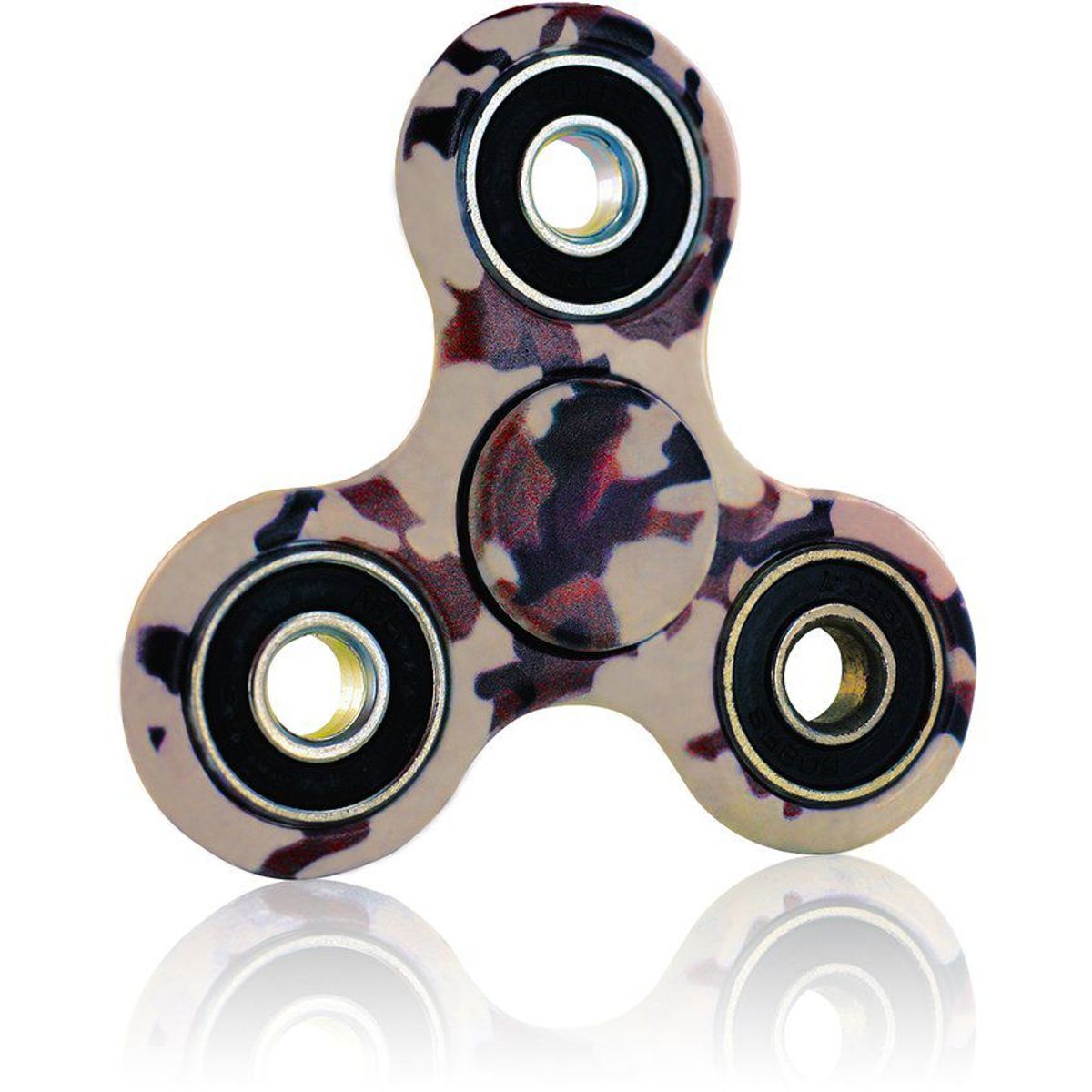 GENERICO - Spinner  juguete mano anti estres relajante camuflage