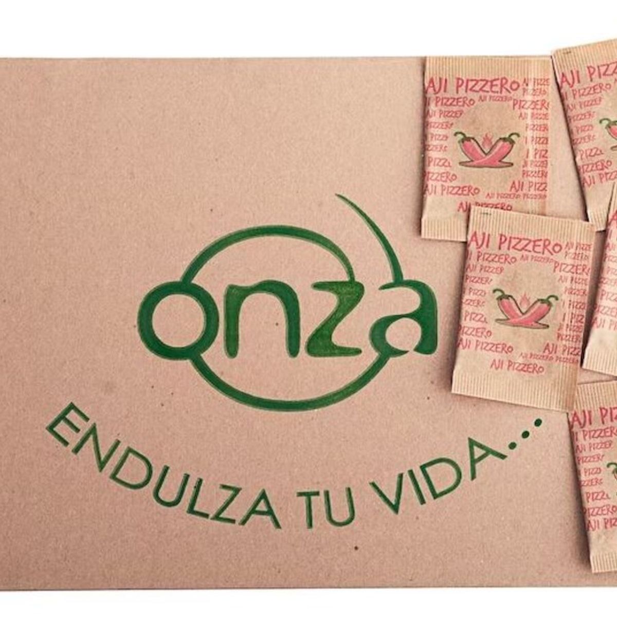 ONZA - Ají pizzero Onza caja 1000 sobres
