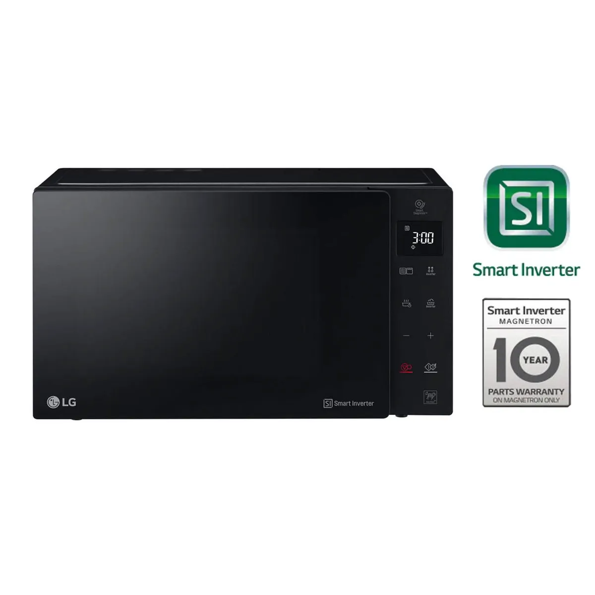 LG - Horno Microondas 25L LG MH6536GIS con tecnología EasyClean
