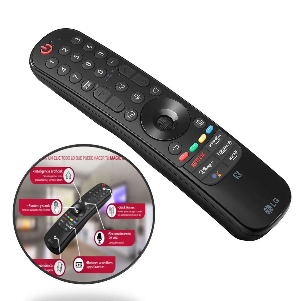 LG - Control Magic Remote LG 2022 MR22GN
