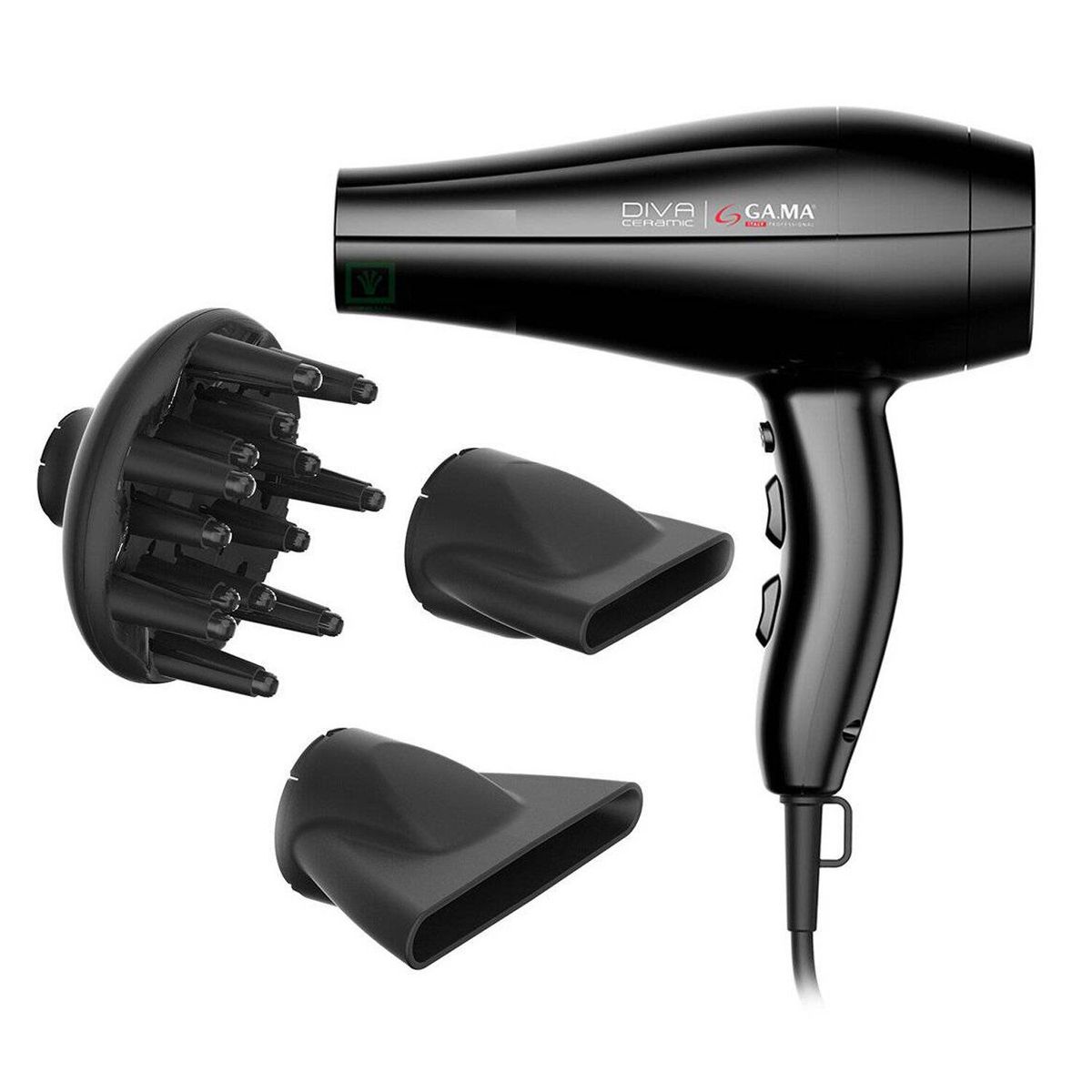 GAMA - Secadora  Profesional Diva Ceramic Ion 2300Watts.