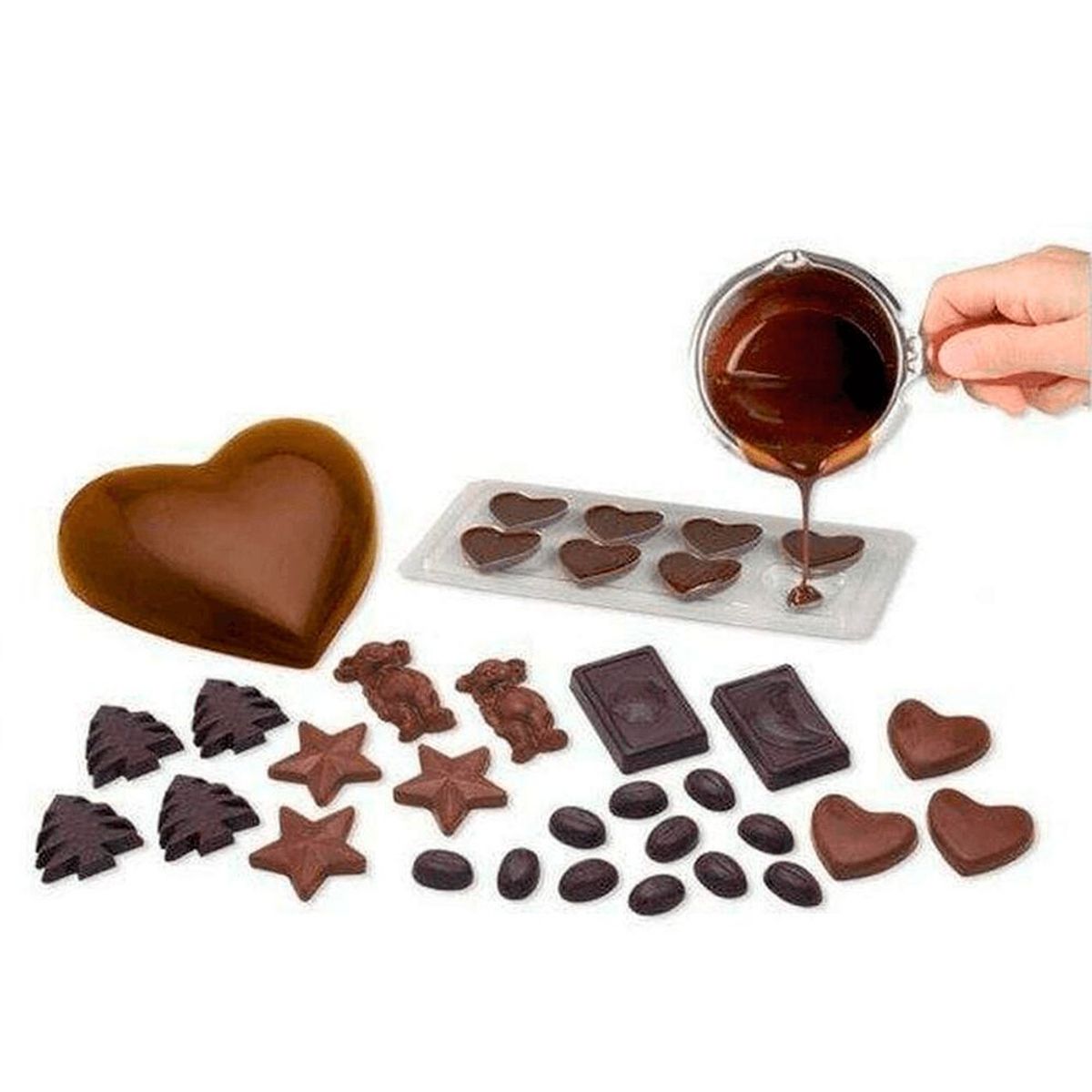 MINARI - Chocolatera Eléctrica Máquina para Derretir Chocolate AM