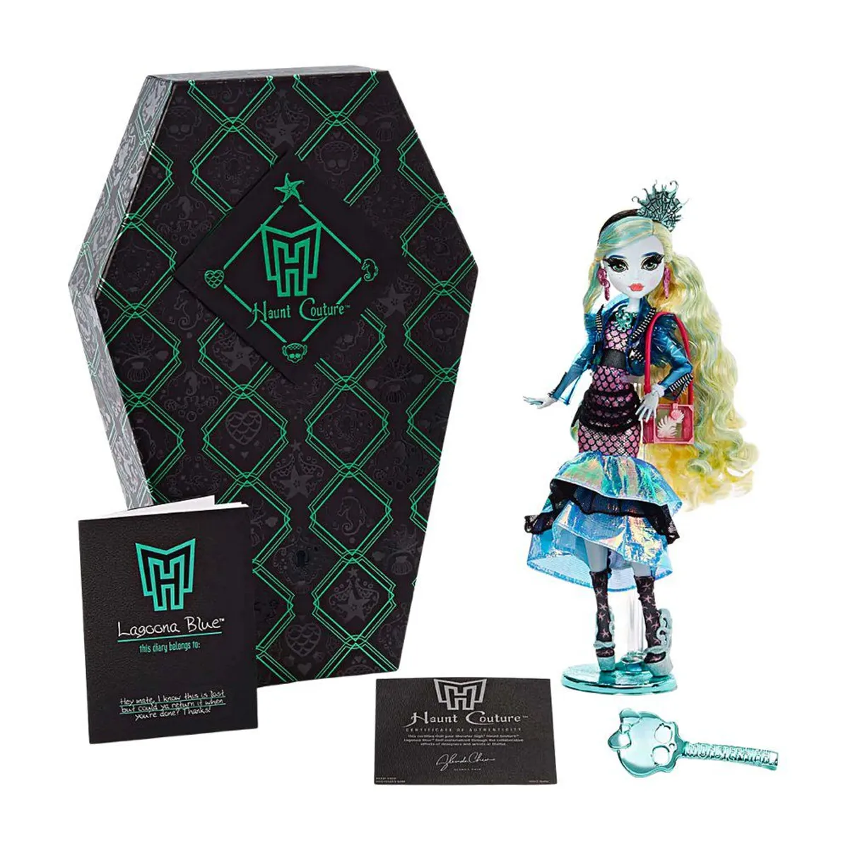 MATTEL - Muñeca Monster High Haunt Couture Lagoona Blue