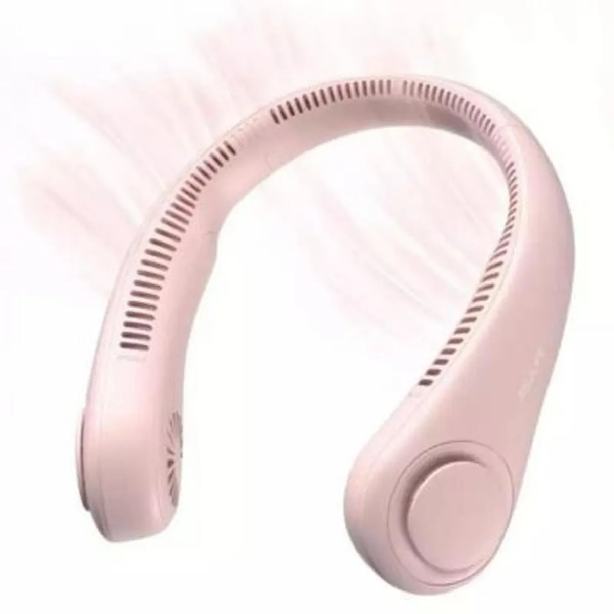 GENERICO - Ventilador de cuello portatil recargable - Rosa