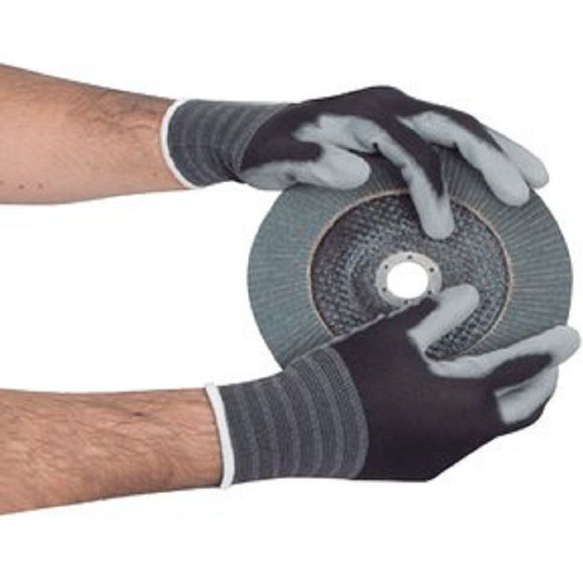 TRUPER - Guante Nylon Poliuretano Liso Talla M 8 Truper