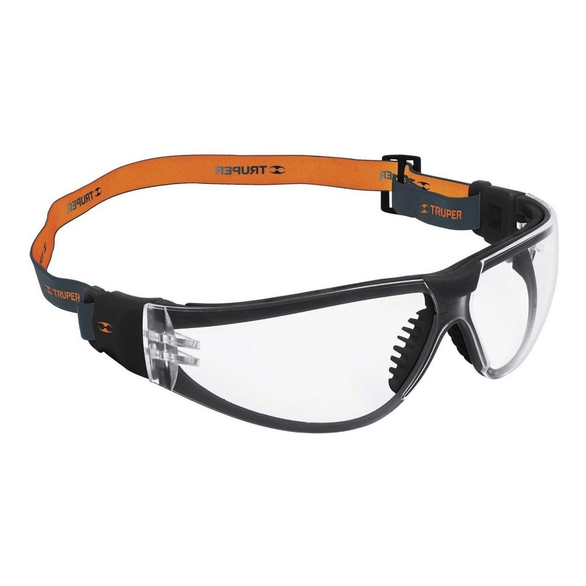 Truper - Lentes de  Seguridad Transparente con  Banda Elástica  Active Truper