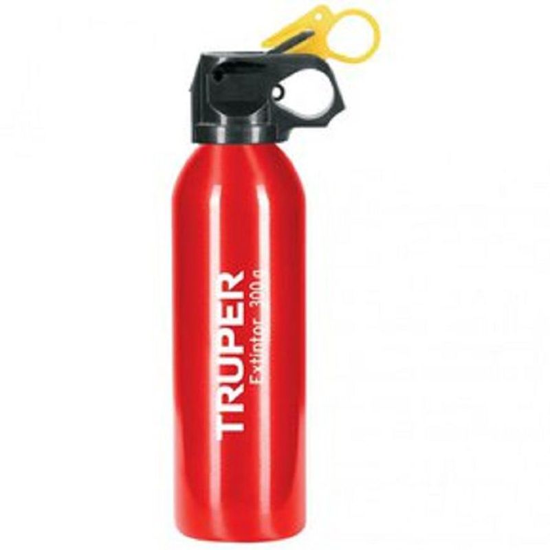 TRUPER - Extintor Portátil  Desechable 450 g, Polvo Tipo ABC, Truper