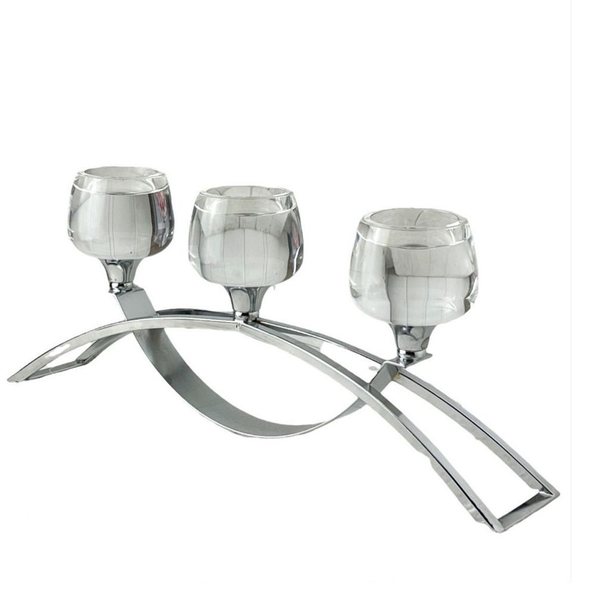 FLORIPA - Candelabro Triple De Mesa AV121 FLORIPASTORE